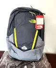 North Face Jester Backpack Day Pack Book Bag Women's Gary/Lime NEW