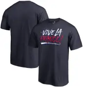 Men's Navy France Vive Le France T-Shirt