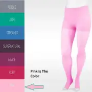 Juzo Signature Open Toe Pantyhose 15-20mmHg Pink Size III
