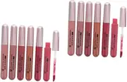Ipetboom 18 Pcs Lip Gloss Set ' Buns Ladies' Buns Old-fashioned Mailbox Sequin Hair Net Red Dresser Liner Soup Pot Filter Drain Drain Pipes Plastic