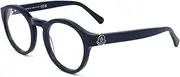 [Moncler] ML5189 090 Shiny Blue 49/23/145 Unisex Frame, 090 Shiny Blue, 49/23/145