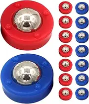 MUELODSIC 20pcs Shuffleboard Rolling Beads Game Durable Curling Equipment for Tabletop Fun Enhances Hand Eye Coordination Finger Dexterity Present for Family Friends