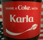Share A Coke With Karla 2019 Personalized Coca Cola Bottle