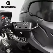 ROCKBROS Helmet Lock Bike 3-Digit Password Lock Anti-theft Portable Cable Lock
