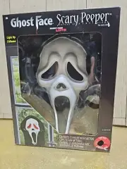 Ghostface Scary Peeper Halloween Decor Ghost Face Prop Wall Window Scream Mask