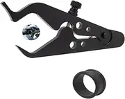 Motorcycle Cruise Control, Motorcycle Throttle Lock, Throttle Control System,Universal Throttle Assist Wrist/Hand Grip Lock Clamp with Silicone Ring Protect Fits Most Bike Durable Aluminum Alloy