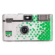 Ilford HP5 Plus Single Use Camera w/ Flash - White & Green