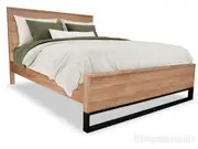 South Wharf Tasmanian Oak Queen Bed