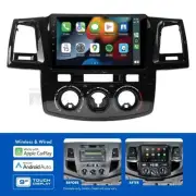Aerpro AMTO49 9" Wireless Apple CarPlay Android Auto Head Unit fits Toyota Hilux