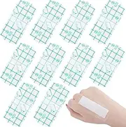 JYvivid 10 Pcs Disposable Plastic Eye Shield, Waterproof Protective Eyebrow Tape, Microblading Aftercare Paste Supplies, Clear Protection Film for Eyebrow Tattoo (1.42x3.15")