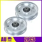 2X Flat Idler Pulley Suits Cub Cadet & Mtd Ride on Mowers 756-04129 753-08171