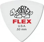 Dunlop Tortex Flex Triangle Guitar Picks .50mm - Bag of 6