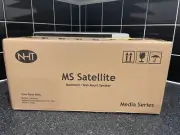 NHT Media Series 2-Way Dolby Atmos Satellite Speaker Single Unit, High Gloss