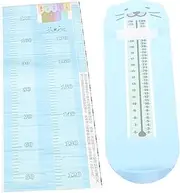 Vaguelly 1 Set Height Chart Foot Measuring Device Shoe with Cartoon Design Safe Material for Nursery Rooms Accurate Scale for