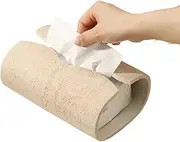 Tissue Box Cover Creative Stone Tissue Box, Living Room and Dining Room Drawer Decoration, High-end Home Tabletop Napkin Paper Box Tissue Box