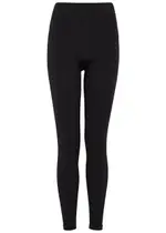 PRISM2 Awaken Ribbed Stretch-jersey Leggings - Black - One Size ONE SIZE
