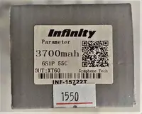 在飛比找Yahoo!奇摩拍賣優惠-特價花牌電池Infinity 22.2V 6S 3700 5