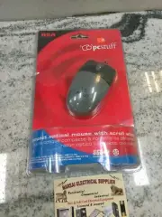 RCA PCSTUFF WIRED USB COMPACT OPTICAL MOUSE WITH SCROLL WHEEL, PC7013 (15CB3