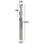 1/4" Compression Chipbreaker End Mill CNC Router Bit 1/4" Shank Yonico 36267-SC