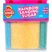 Dollar Sweets Rainbow Sanding Sugar 107g
