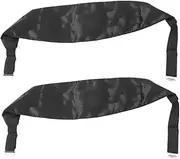 [MOKKHNB] 2pcs Adjustable Satin Cummerbund for Men Formal Tuxedo Waistband for Weddings Parties Comfortable Stylish Waist Support for Various