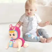 New Crawling Baby Toy With Music Lights and Dynamic Weeping Random GX Music Q2U1