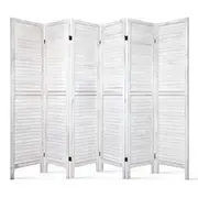Artiss 6 Panel Room Divider Screen 245x170cm Louve