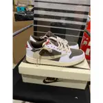 便宜 2023 新款 TRAVIS SCOTT X AIR JORDAN 1 復古低幫摩卡仙人掌傑克運動鞋 DM7866