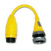 FURRION FP5030-SY BOAT / RV / INDUSTRIAL PIGTAIL ADAPTER 50A 125V FEMALE TO 30A