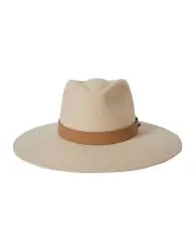 [Brixton] Eleanor Felt Packable Hat in Macadamia