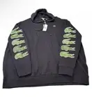 NWT Lacoste Hoodie Sweatshirt Crocodile Graphic Sz 2XLT NWT Navy Blue