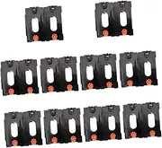 KONTONTY 10pcs Battery Holder for Experiments Color Coded Terminals Series Parallel Configurations for DIY Projects and Educational Use