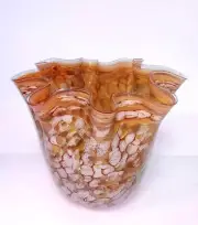 Victoria Bella 10090300.52J European Collection. 11" Height Glass Vase Beauty