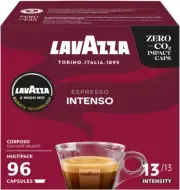 , a Modo Mio Espresso Intenso, 96 Coffee Pods, Arabica and Robusta, Spicy Notes,