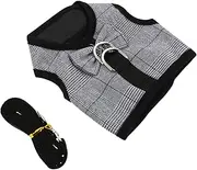 CORHAD 1 Set Gentleman Style Rabbit Harness and Leash Kit Animal Vest Outfit Comfortable and Breathable Bunny Accessory for and Decor Lightweight Design for Pet Rabbits