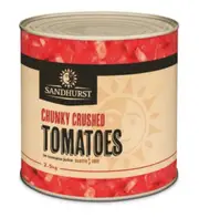 Sandhurst Tomatoes Crushed Chunky 2.55kg x 1