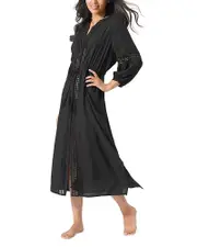 Tommy Bahama Sunlace Button Front Cover Up Dress