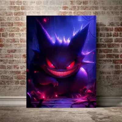 Monster Night Elf Gengar peripheral posters modern room decoration 55x80cm S