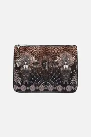 SMALL CANVAS CLUTCH ORDER OF DISORDER