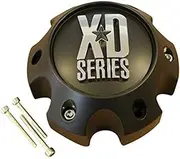 KMC XD Series 796 797 798 Matte Flat Black 6 Lug Wheel Rim Center Cap 1079L145 S708-06 ABS