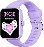BIGGERFIVE Kids Fitness Tracker Watch, Pedometer, 5ATM Waterproof, Sleep Monitor, Alarm Clock, Calorie Step Counter, Puzzle Games, 1.5" HD Touch Screen Kids Smart Watch for Girls Ages 3-14