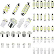 LED Interior Light Kit, 42pcs T10 Interior Car Lights LED Bulbs LED Dome Lights for Car Interior Map Dome Door Courtesy (7 Models)