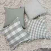 Square Throw Pillowcase Cotton Cushion Cover Throw Pillowcover Sofa/Bed