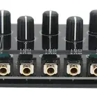 Audio Mixer Mini Stereo Audio Mixer 4 Channel For Computer
