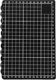 Depisuta Self Recovery Cutting Pad, Self Recovery Cutting Board, Mat, 2 Sided Sewing A4 A5 Crafts Sewing Mat for Crafts, Fabric, Quilting