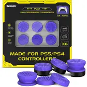 Thumb Grip Joystick Set for PS5 PS4 Thumbstick Grips Suitable for FPS TPS Games