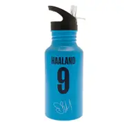 Footballgifts.net Manchester City Fc Aluminium Drinks Bottle Haaland