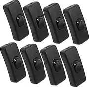 HOMSFOU 10pcs Online Switch Appliance Extension Cord Black Extension Cord Electrical Duty Extension Cords Lamp Repair Kit Inline Cord Electric on Off Rocker Light Battery Light Copper