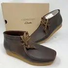 Clarks Men's Shacre Suede Lace-Up Moc Toe Desert Chukka Boot
