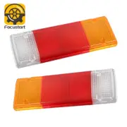 PAIR Tail Light LENS for Toyota Hilux 05-11 Landcruiser 75-79 Series Ute Tray